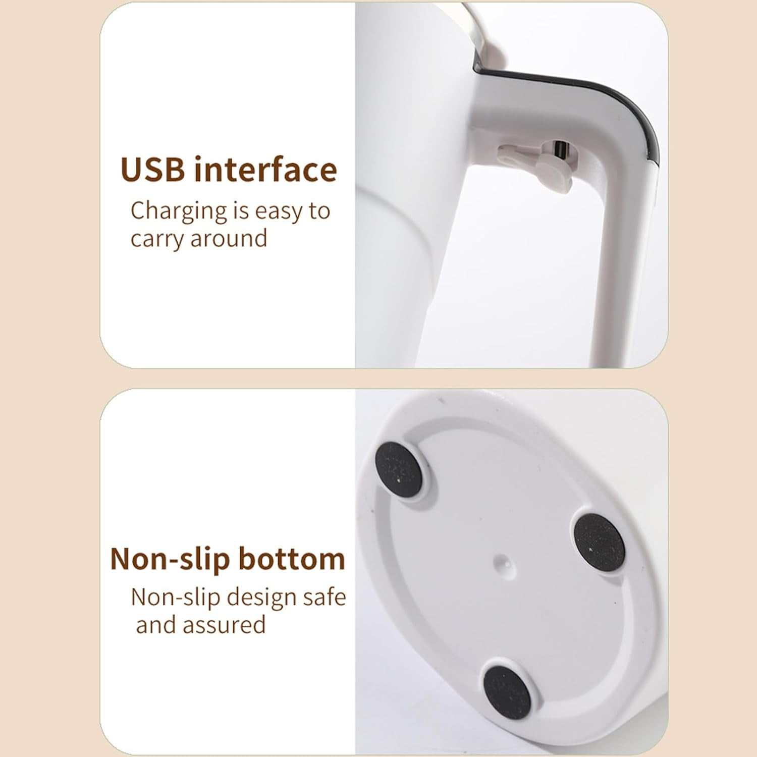 Electric Coffee Mug, 13oz Automatic Self-Stirring Stainless Steel Mug with Rechargeable Temperature Display & Lid for Coffee, Milk, Cocoa and Tea. - Image 5