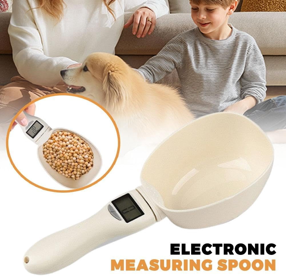 Electronic Measuring Cup, High Precision Kitchen Gadge with Lcd Screen & Five Units-g,ml,Cup,Oz, 800g/0.1g High Precision for Pet Dog Cat Food, Cooking Baking - Image 5