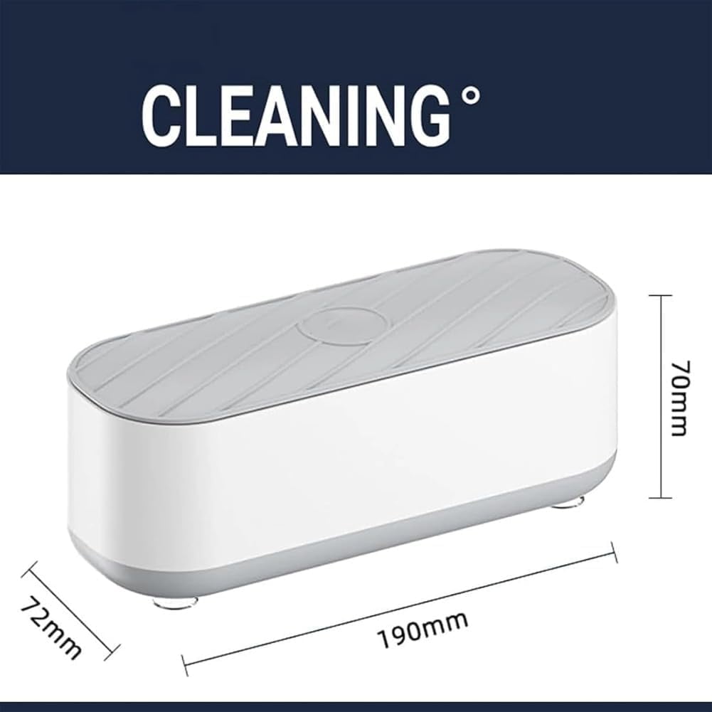 Ultrasonic Glasses Cleaner Machine, Fast Deep Cleaning, No Scratches, for Jewelry Eyeglass - Image 7