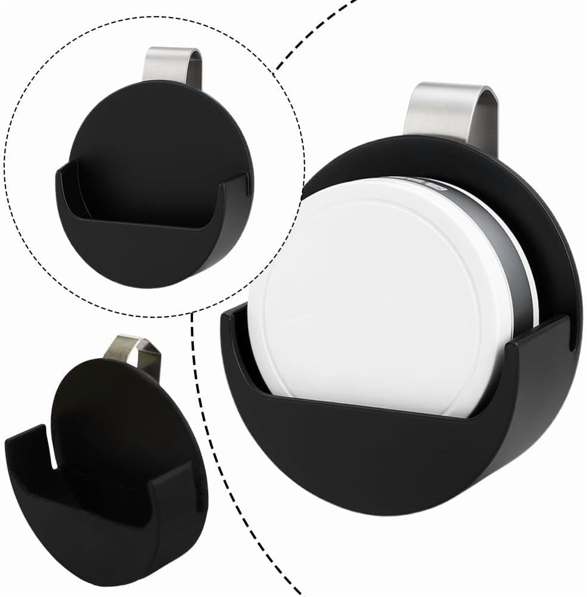 Dip Can Holder for Car Visor, Black Car Visor Clip Holder with Secure Storage Box for ZYN & Cigarette Pouch, Plastic Zyn Container Storage Clip for Car Sun Viso - Image 5