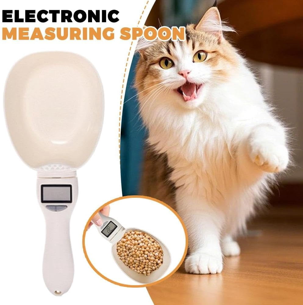 Electronic Measuring Cup, High Precision Kitchen Gadge with Lcd Screen & Five Units-g,ml,Cup,Oz, 800g/0.1g High Precision for Pet Dog Cat Food, Cooking Baking - Image 8