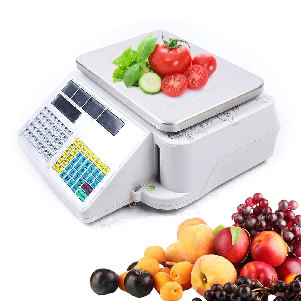 Digital Deli Meat Food Computing Retail Price Scale 66LB Retail with printer