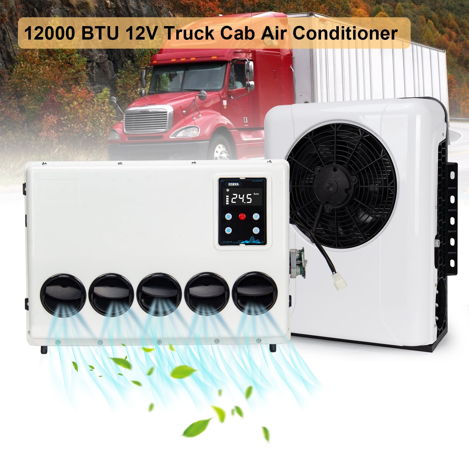 Jrswin 12000 BTU Split Air Conditioner, White