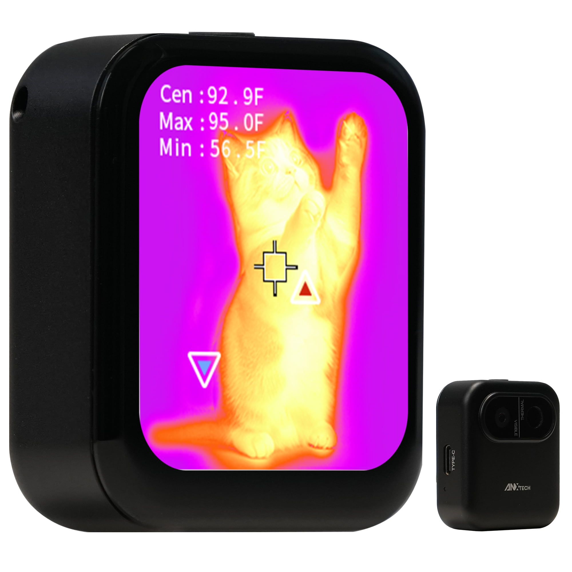 Small Thermal Imaging Camera for Beginner – Mini Thermal Imager for Home Inspection, Infrared Hidden Camera Detector Gadget 80×60 IR Resolution