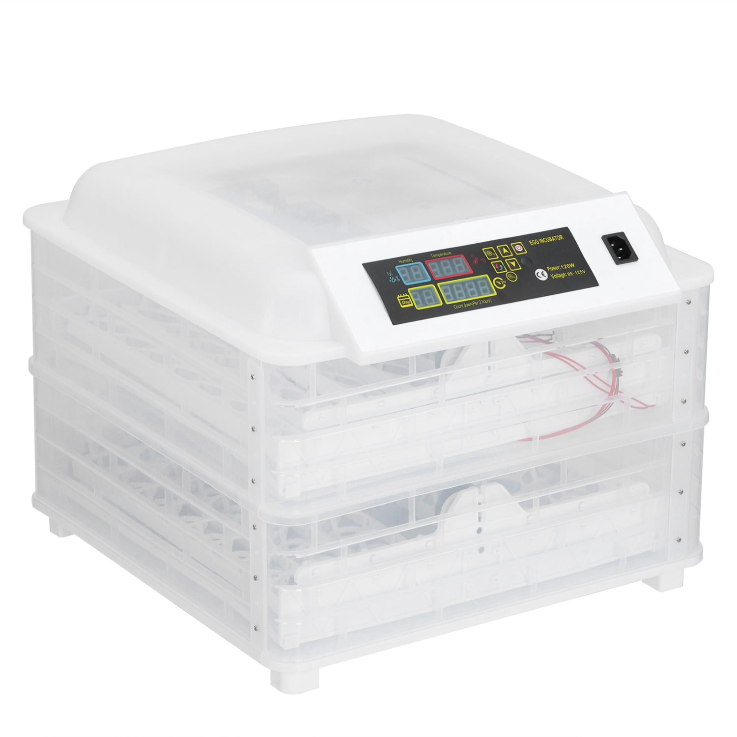 2 in1 112-Egg Incubator Chicken Duck Bird Auto-Turning Digital Control