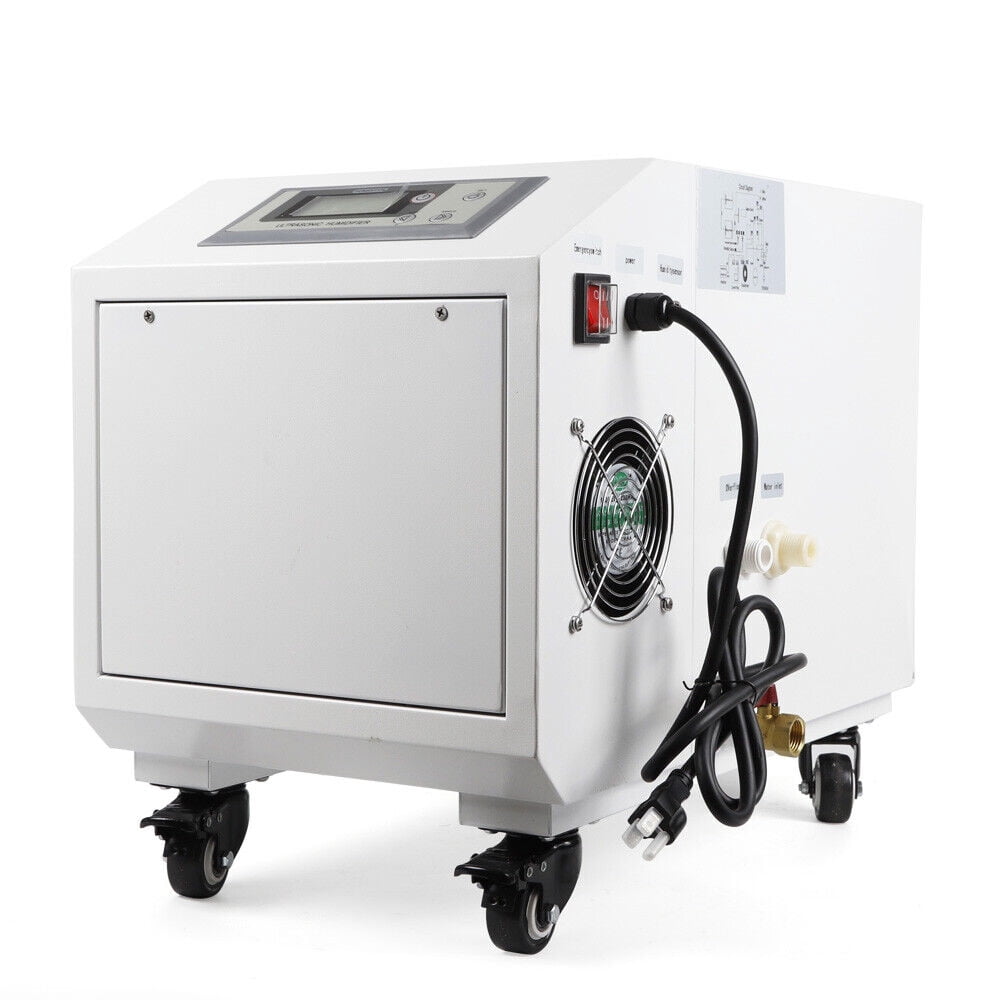 300W Commercial Industrial Ultrasonic Humidifier Portable Continuous Cool Fog Maker Machine Cooler Sprayer Timer Stainless Steel